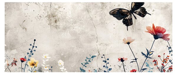 Slika - Livada u betonu (120x50 cm)