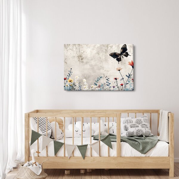 Slika - Livada u betonu (90x60 cm)