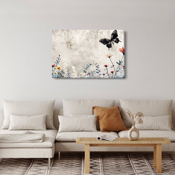 Slika - Livada u betonu (90x60 cm)