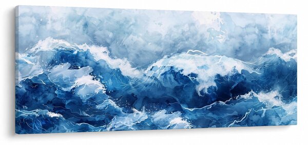 Slika - Ilustracija mora (120x50 cm)