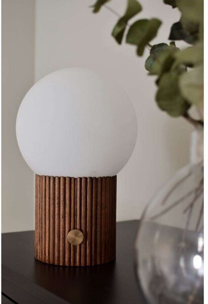 Hubble 22 Stolna lampa Walnut - Globen Lighting
