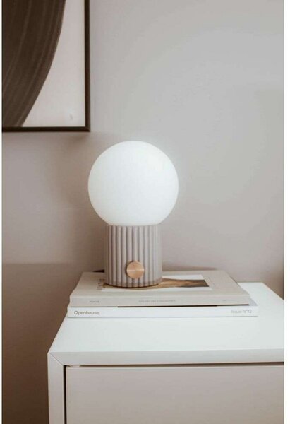 Stolne Lampa Globen Lighting, Bijela, Dnevna soba, Staklo