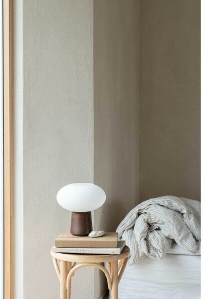 Stolne Lampa Watt & Veke, prigušiv, Bijela, Dnevna soba, Staklo, Skandinavski