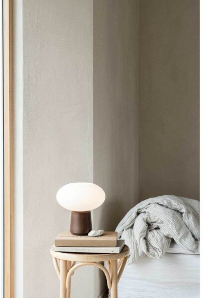 Stolne Lampa Watt & Veke, prigušiv, Bijela, Dnevna soba, Staklo, Skandinavski