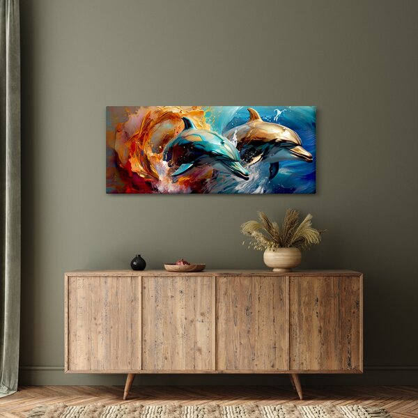 Slika - Slika dupina (120x50 cm)
