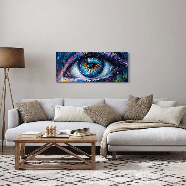 Slika - Slikanje očiju (120x50 cm)