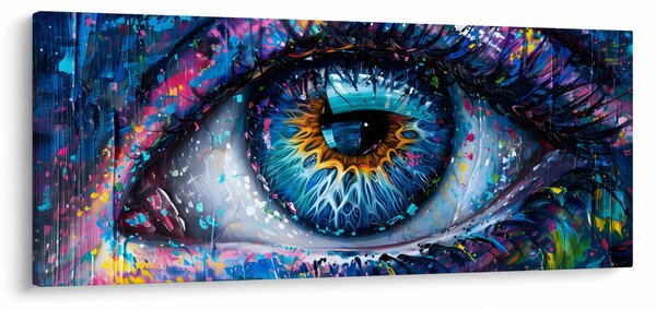 Slika - Slikanje očiju (120x50 cm)