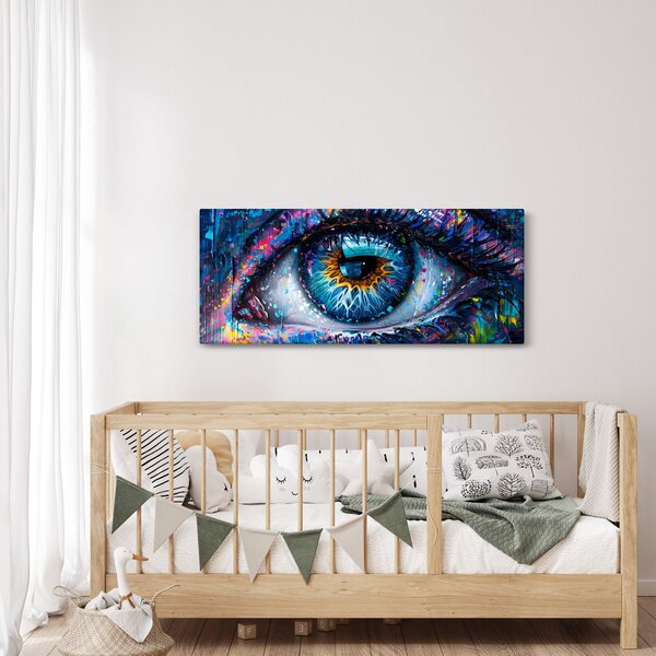Slika - Slikanje očiju (120x50 cm)