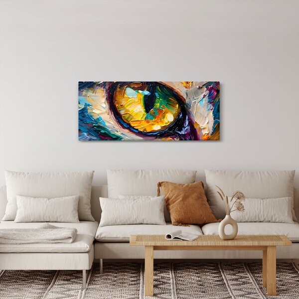 Slika - Slikanje mačjeg oka (120x50 cm)