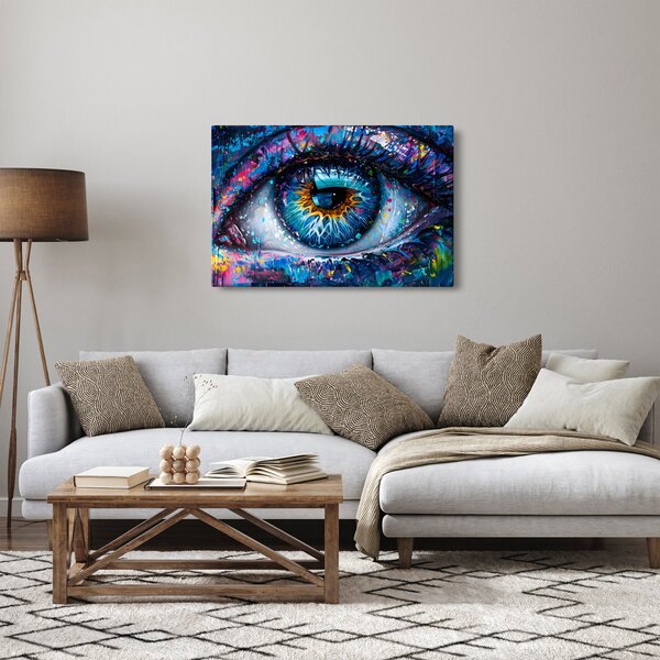 Slika - Slikanje očiju (90x60 cm)