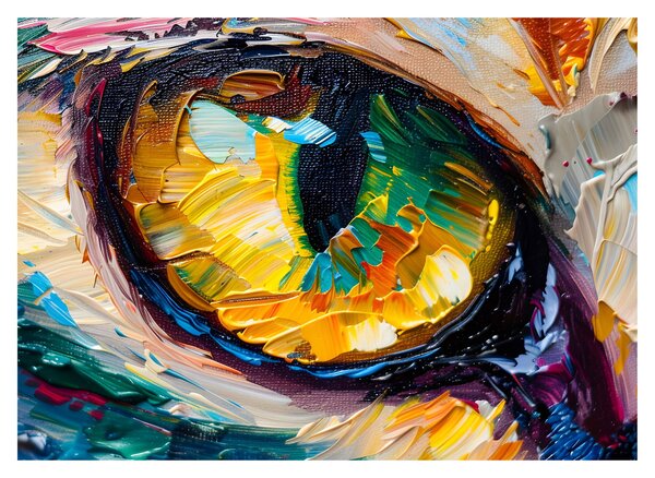 Slika - Slikanje mačjeg oka (70x50 cm)