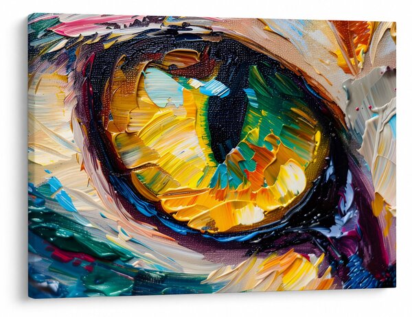 Slika - Slikanje mačjeg oka (70x50 cm)