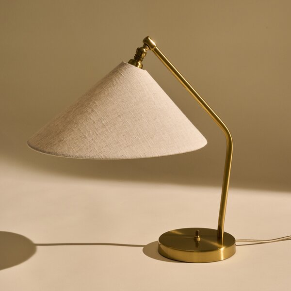 Stolne Lampa GUBI, Gräshoppa, Bijela, Dnevna soba, Tkanina / tekstil, Dizajn