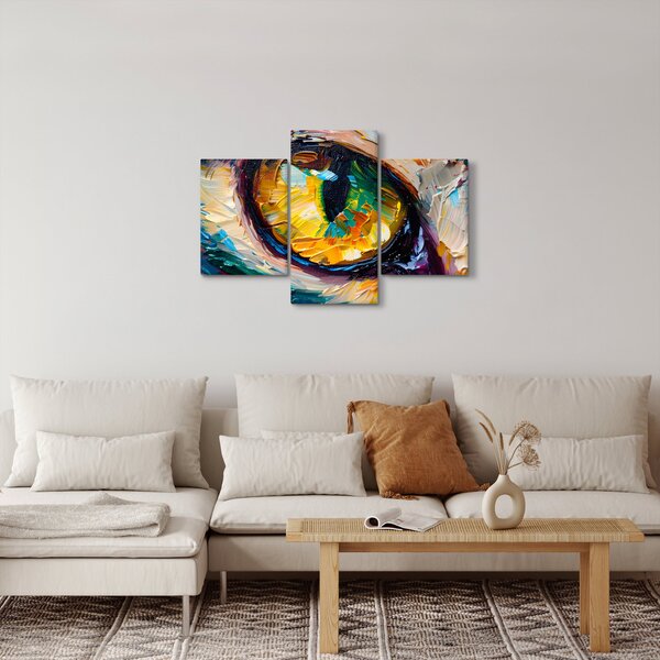 Slika - Slikanje mačjeg oka (90x60 cm)