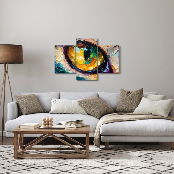 Slika - Slikanje mačjeg oka (90x60 cm)