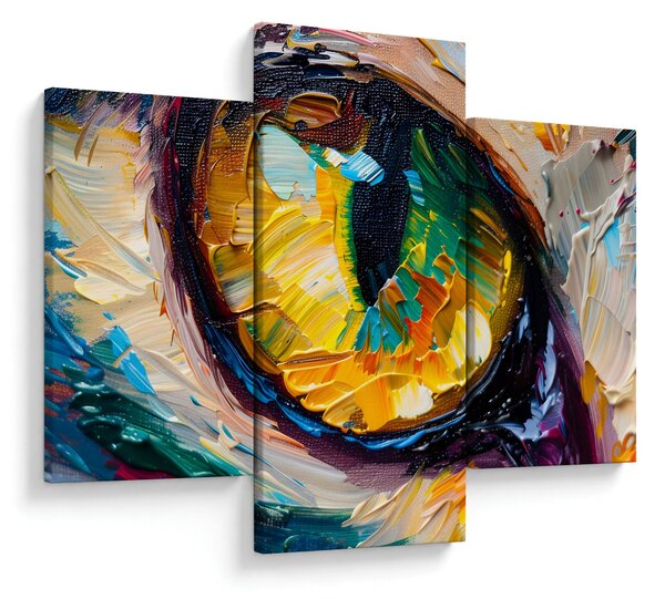 Slika - Slikanje mačjeg oka (90x60 cm)