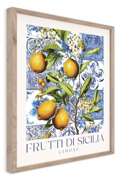 Tiskana slika s okvirom 40x50 cm Sicilia – Styler