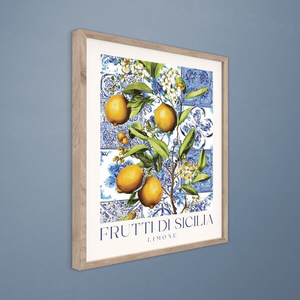 Tiskana slika s okvirom 40x50 cm Sicilia – Styler