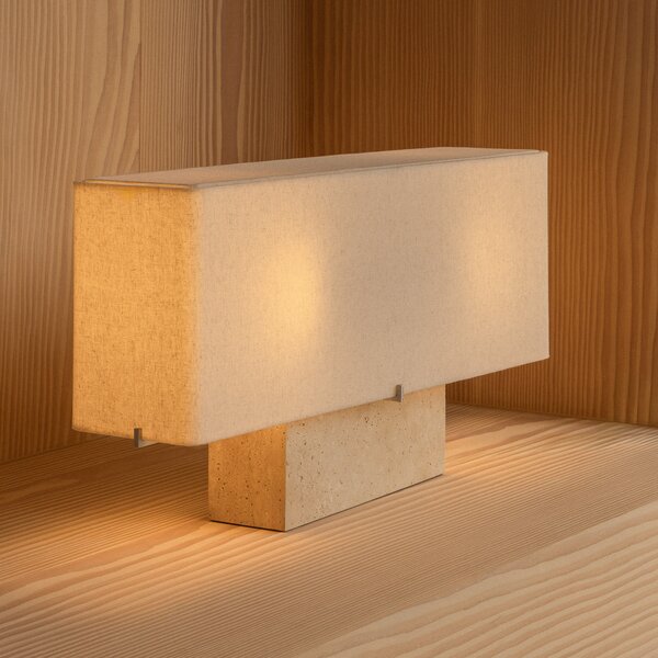 Stolne Lampa Audo Copenhagen, Nonna, Bež, Dnevna soba, Tkanina / tekstil, Dizajn