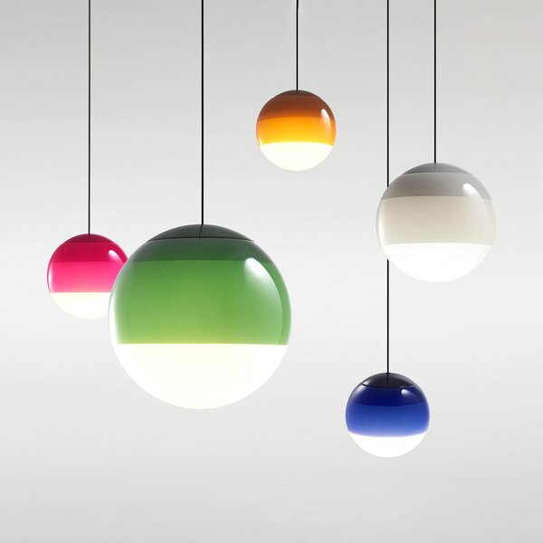 Viseće Svjetiljka MARSET, Dipping Light, prigušiv, Zelena, Dnevna soba, Staklo, Dizajn