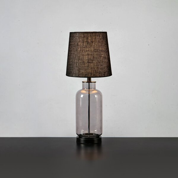 Stolne Lampa Markslöjd, Costero, Crno, Dnevna soba, Staklo