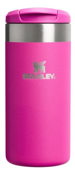 Ružičasta termo šalica od nehrđajućeg čelika 350 ml AeroLight™ Transit Mug Violet Blossom – Stanley