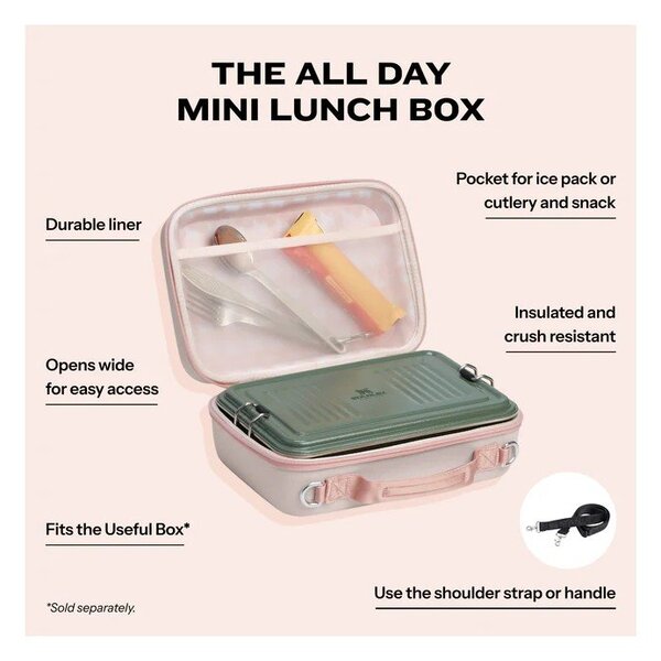 Kutija za ručak All Day Arista Mini Lunch Box Black – Stanley