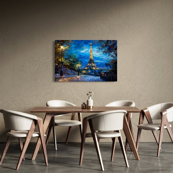 Slika - Uljana slika Eiffelovog tornja (90x60 cm)