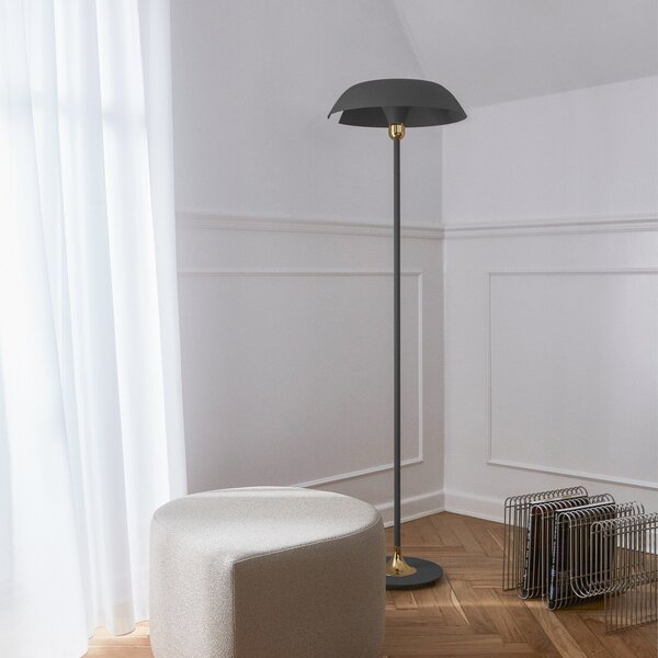 Podne Lampa AYTM, Cycnus, Crno, Dnevna soba, Metal, Dizajn