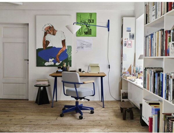Lampe de Bureau Stolna Lampa Prouvé Blanc Colombe - Vitra