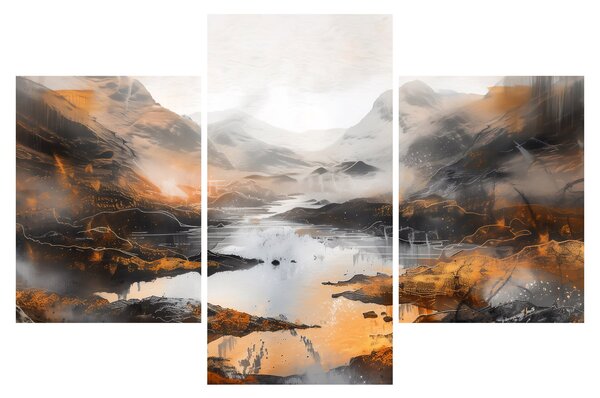 Slika - Slikanje planinskih pejzaža (90x60 cm)