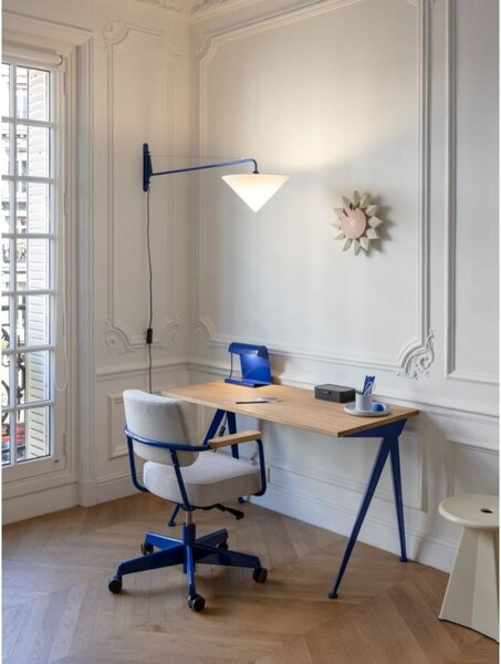 Lampe de Bureau Stolna Lampa Prouvé Bleu Marcoule - Vitra