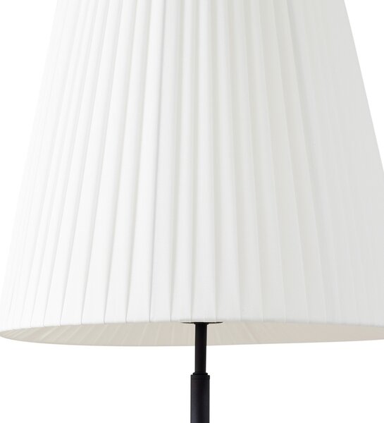 Podne Lampa Lindby, Virelle, Bijela, Dnevna soba, Tkanina / tekstil, Moderan
