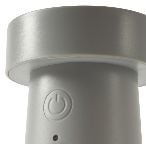 Stolne Lampa Lucande, Salt, Sivo, Blagovaonica, Plastika, Moderan