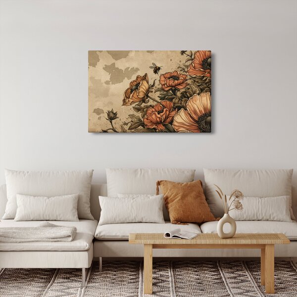 Slika - Pčelinja livada II. (90x60 cm)