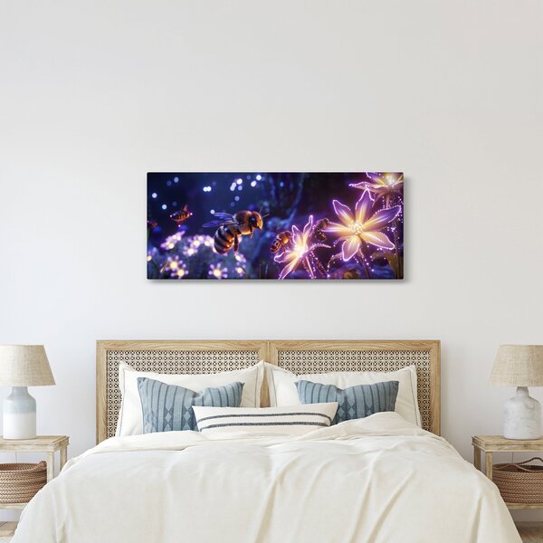 Slika - Pčelinja livada III. (120x50 cm)