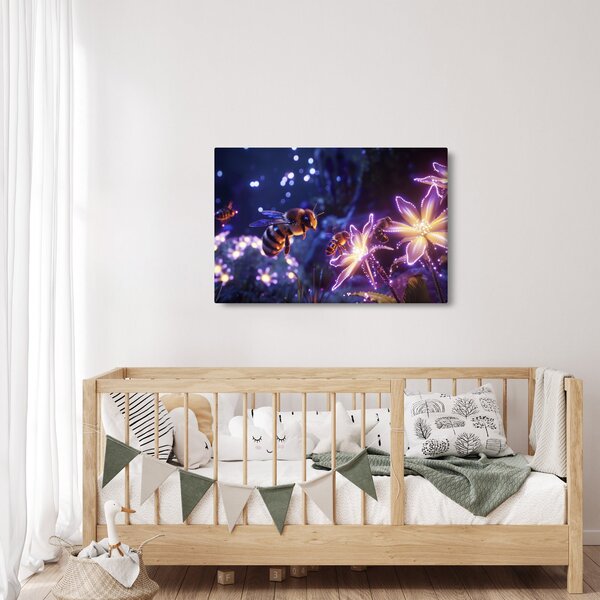Slika - Pčelinja livada III. (90x60 cm)