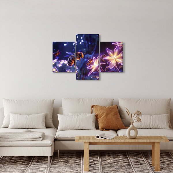 Slika - Pčelinja livada III. (90x60 cm)