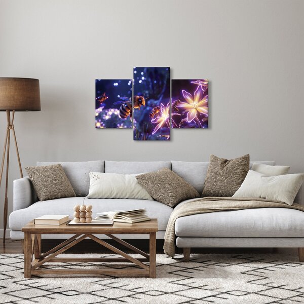 Slika - Pčelinja livada III. (90x60 cm)