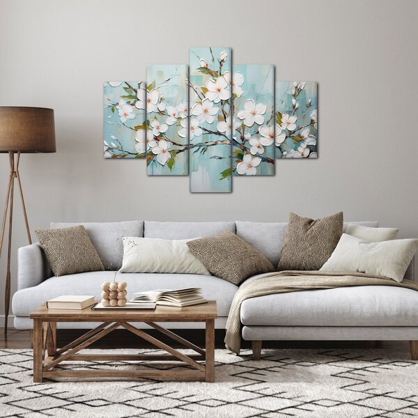 Slika - Slikanje, rascvjetale grane (150x105 cm)