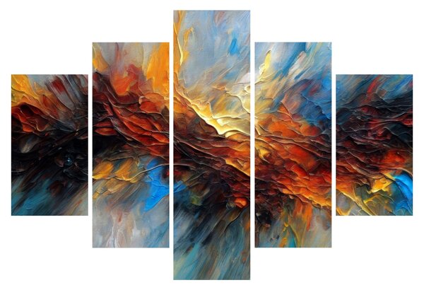 Slika - Tekstura boje (150x105 cm)