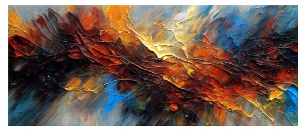 Slika - Tekstura boje (120x50 cm)