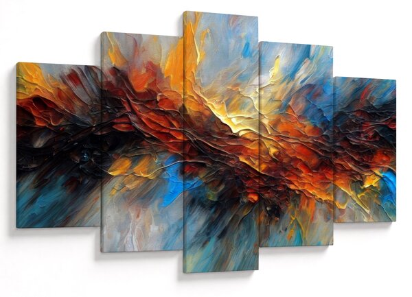 Slika - Tekstura boje (150x105 cm)