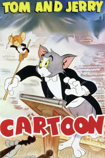 Umjetnički plakat Tom & Jerry - Cartoon, (26.7 x 40 cm)