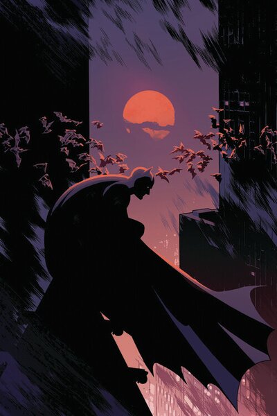 Umjetnički plakat Batman - Midnight, (26.7 x 40 cm)