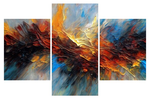 Slika - Tekstura boje (90x60 cm)