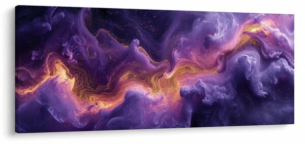 Slika - Ljubičasta maglica (120x50 cm)
