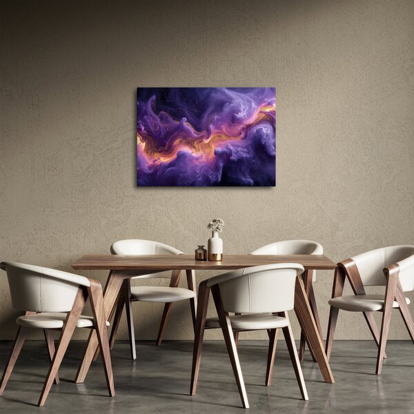Slika - Ljubičasta maglica (70x50 cm)