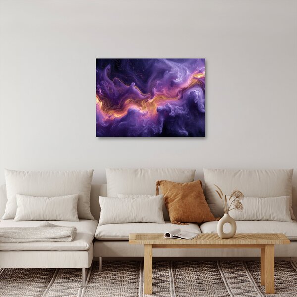 Slika - Ljubičasta maglica (70x50 cm)