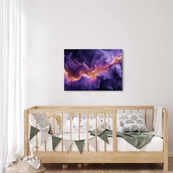 Slika - Ljubičasta maglica (70x50 cm)